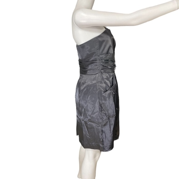 David's Bridal Bridesmaid Strapless Dress - Picture 5 of 6